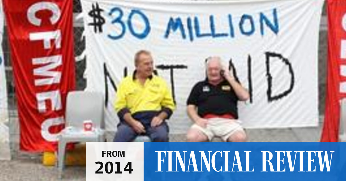 CFMEU gets the hand it deserves